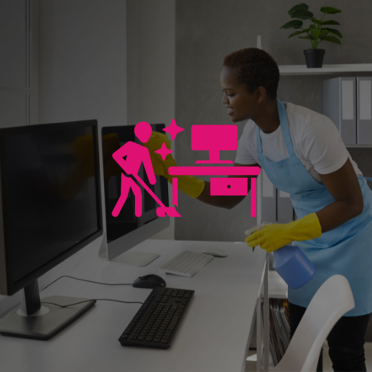 Office Cleaning Pink Maids