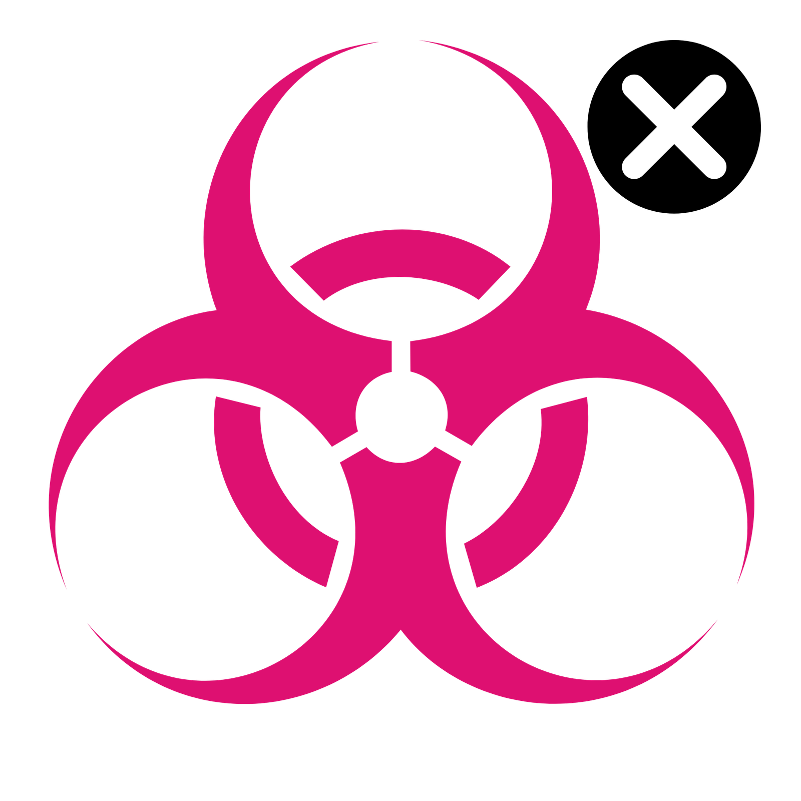 Biohazards Icon Pink Maids