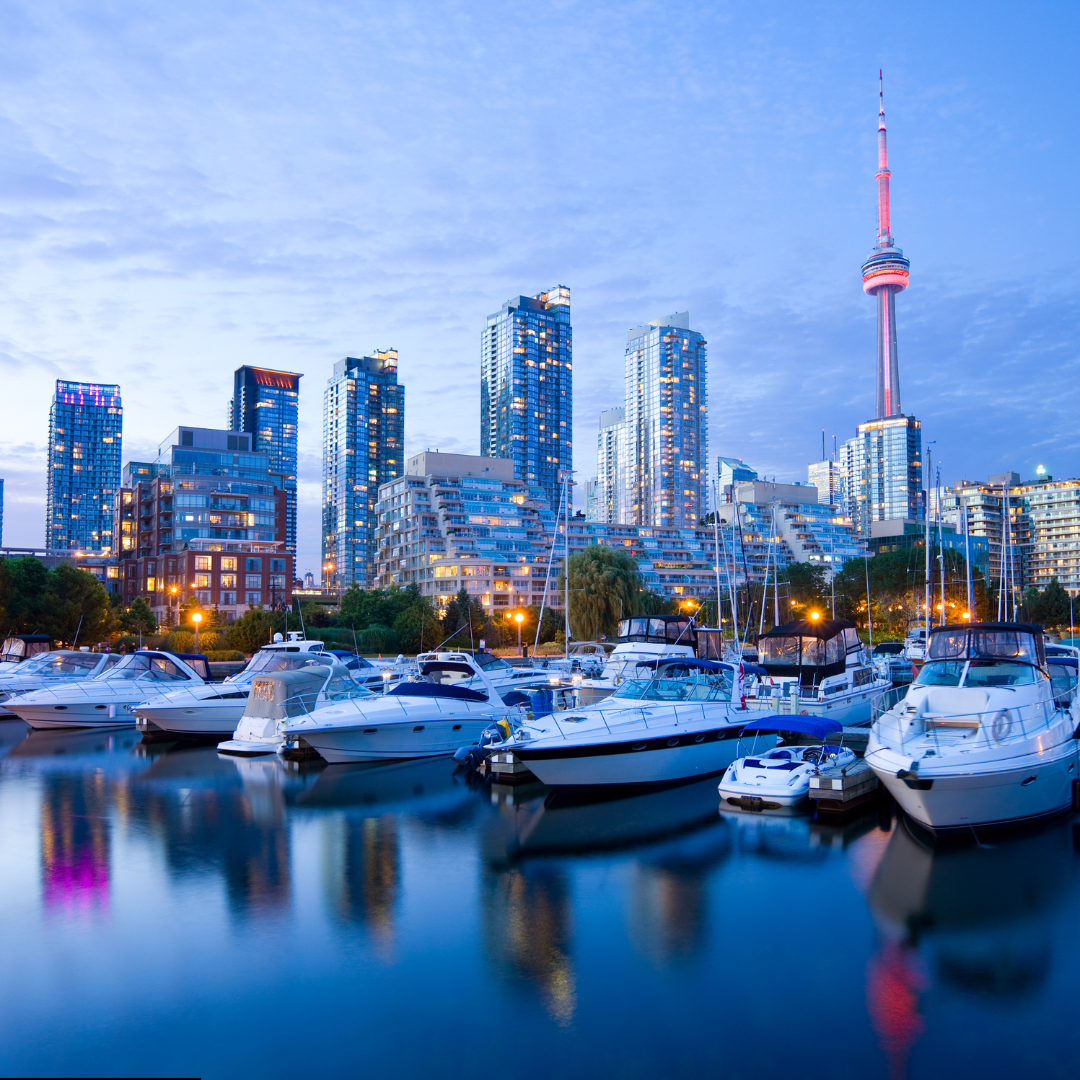 Vancouver skyline view with mountains – professional cleaning services by Pink Maids