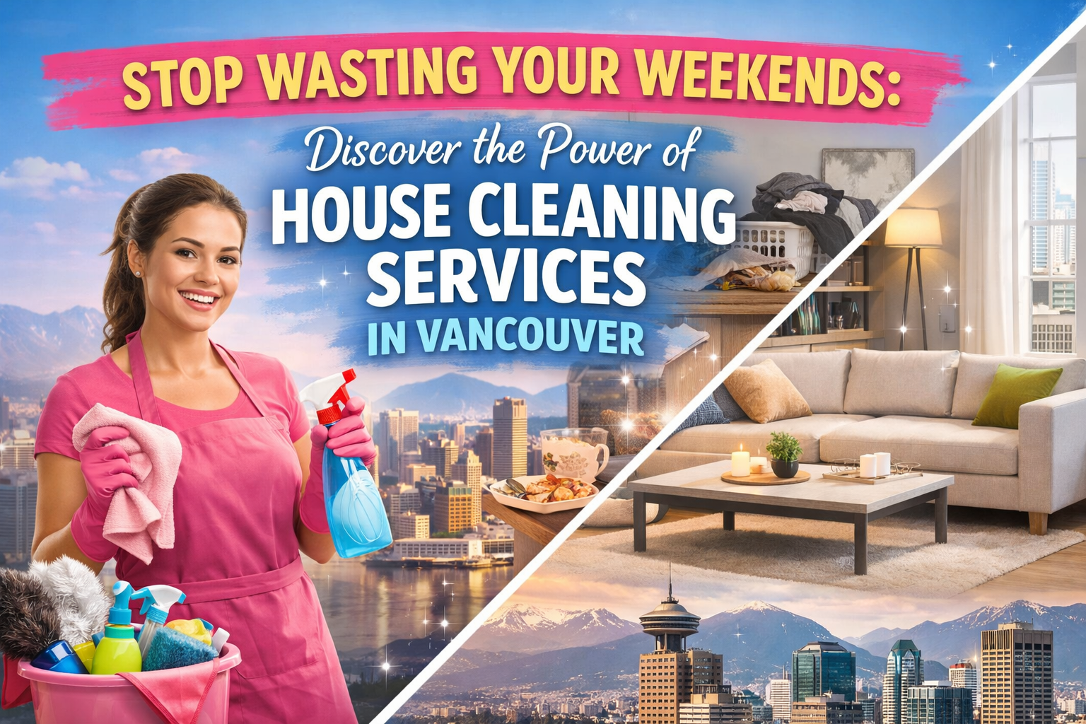 Stop Wasting Your Weekends: Discover the Power of House Cleaning Services in Vancouver